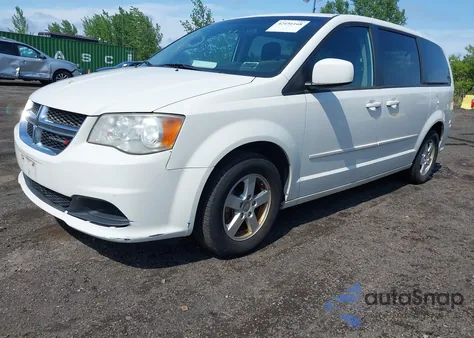 2012 Dodge Grand Caravan Se/Avp z USA, uszkodzony, nr VIN 2C4RDGBG9CR235859